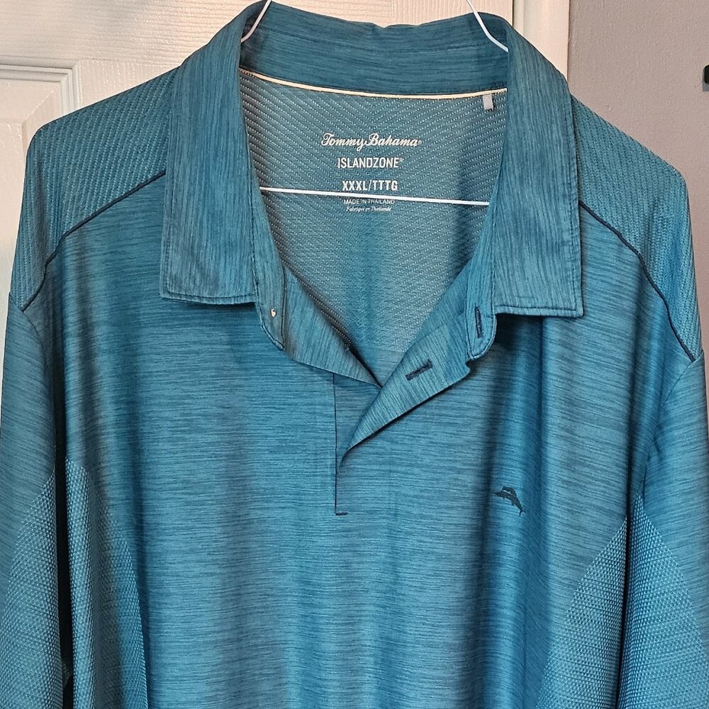Tommy Bahama Island Zone XXXL green polo shirt